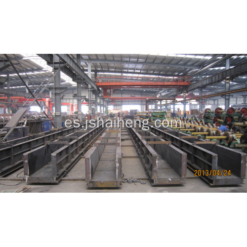 Molde de acero de pila cuadrada sólida pretensado